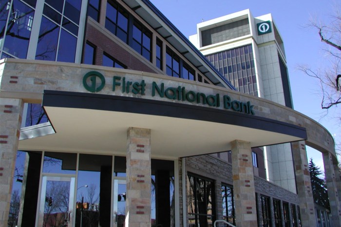 The emerson first national bank is lending