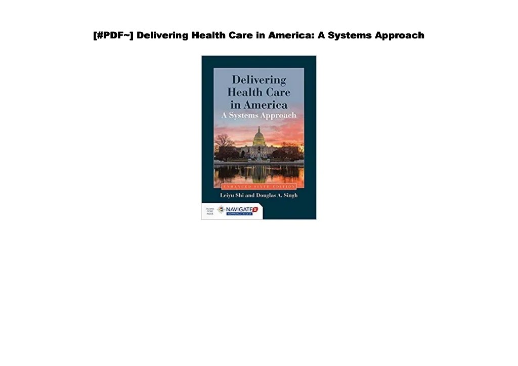 Delivering healthcare in america 8th edition pdf